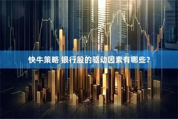 快牛策略 银行股的驱动因素有哪些？